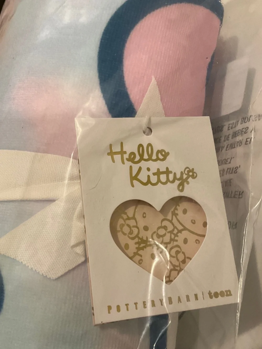 Pottery Barn Teen Hello Kitty Tie-Dye Mermaid Beach Towel